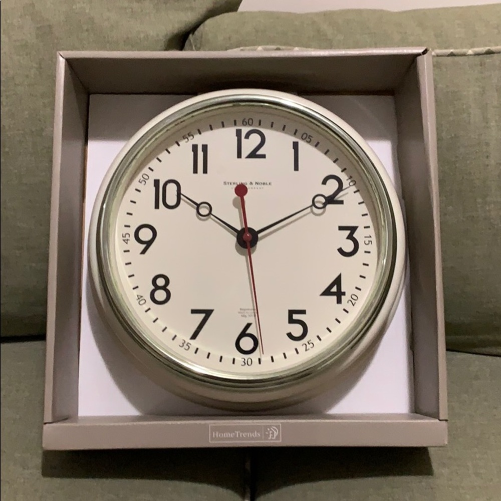 Sterling and Noble Wall Clock